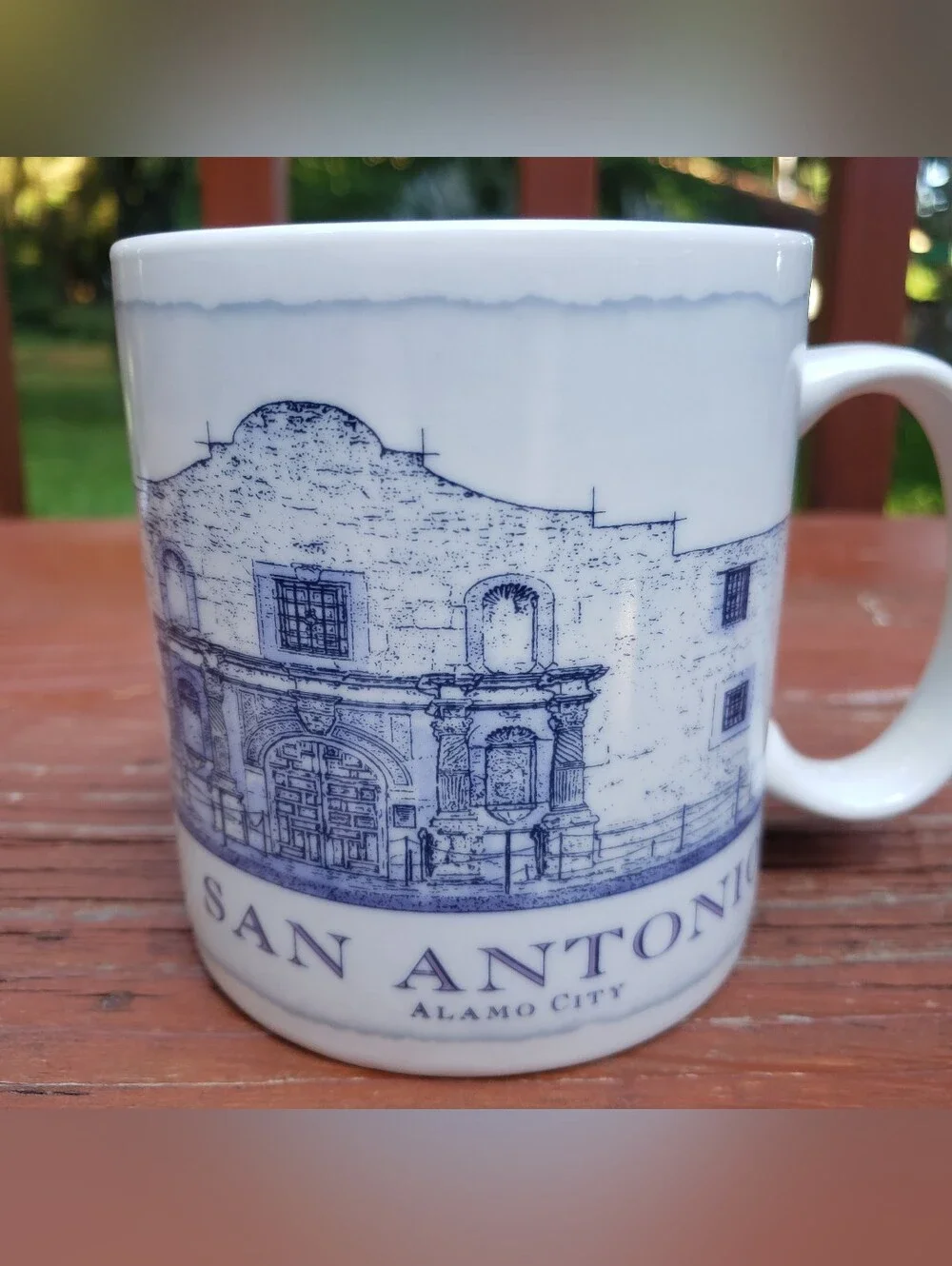 2008 Starbucks Coffee Company San Antonio 'Alamo City' Coffee Mug - 18 fl oz